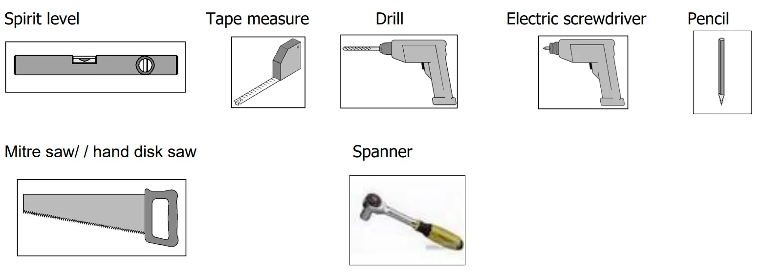 weka 816 1002 00 00 Children Play Tower - Tools