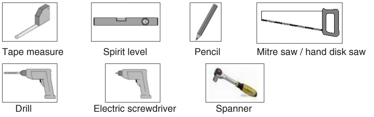 weka 816 1002 00 00 Children Play Tower - Tools