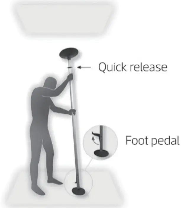 HEPRO GRIPO Grab Pole - assembling 1