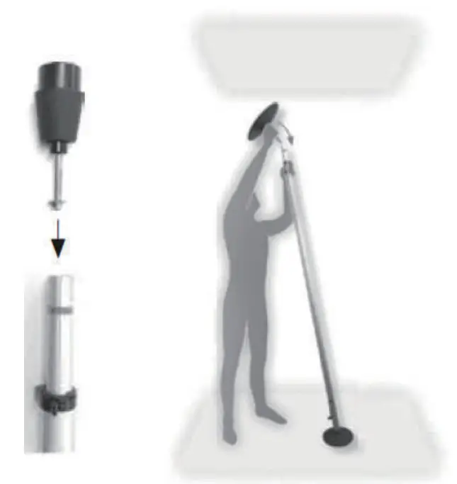 HEPRO GRIPO Grab Pole - assembling