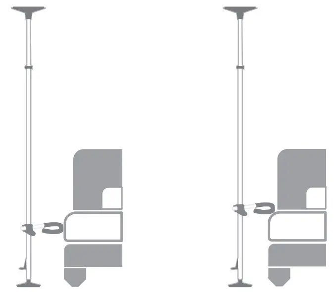 HEPRO GRIPO Grab Pole - pinching