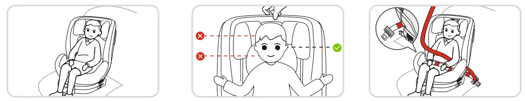 Bebe Stars MJ 07A Car Seat Prime 360° Isofix Grey - IMPORTANT 20