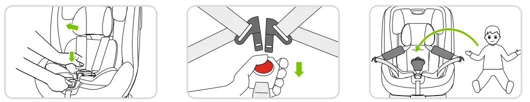 Bebe Stars MJ 07A Car Seat Prime 360° Isofix Grey - IMPORTANT 6