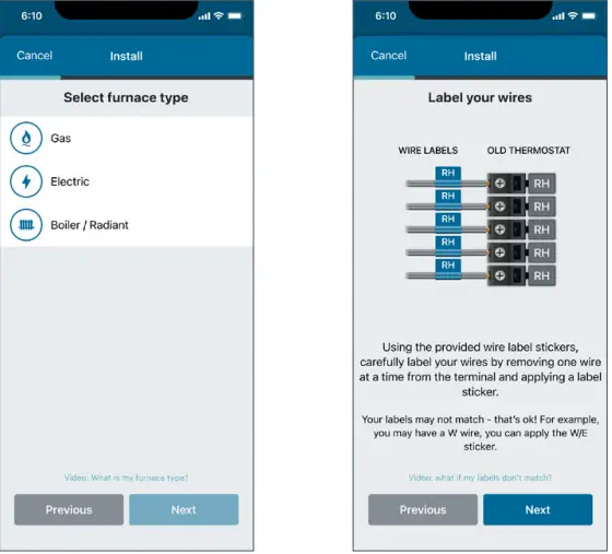 EMERSON-1F76U-22WFB-Series-Sensi-Lite-Smart-Thermostat-fig-6