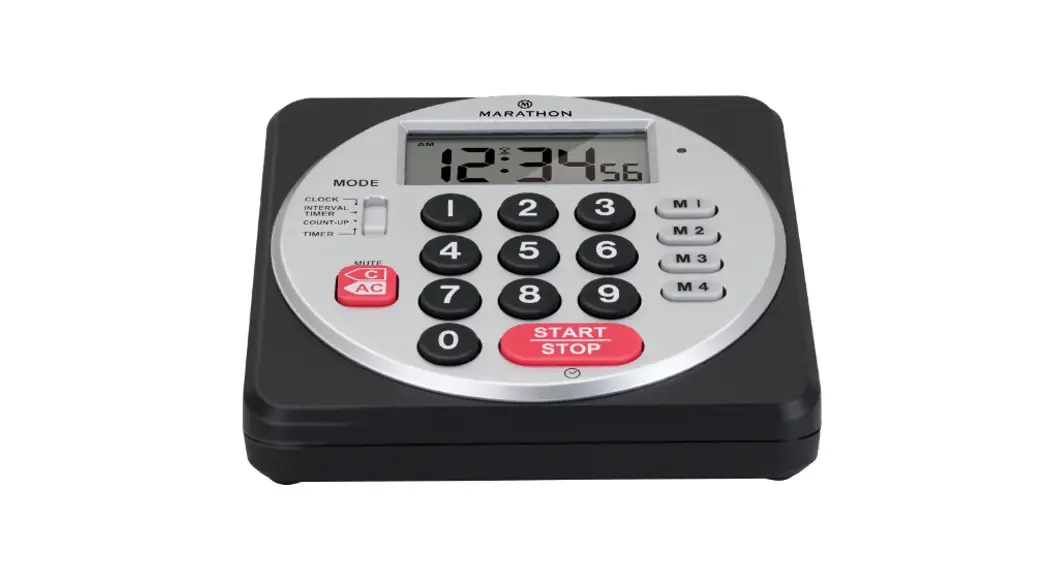 Marathon Ti030018 Series 100-hour Keypad Digital Countdown Timer User Manual