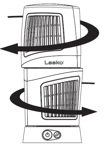 Lasko 4911 Twist Top Desktop Tower Fan - Parts Included 1