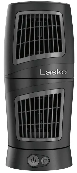 Lasko 4911 Twist Top Desktop Tower Fan