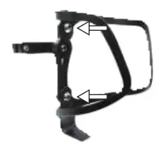 DAXYS DXYWB1 eBike Water Bottle and Holder - screws3