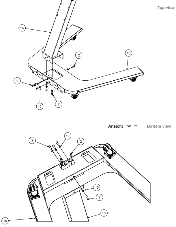 HAGOR WM55H ST SA Flip II Mobile Stand System-FIG3