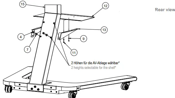 HAGOR WM55H ST SA Flip II Mobile Stand System-FIG4