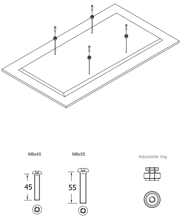 HAGOR WM55H ST SA Flip II Mobile Stand System-FIG7