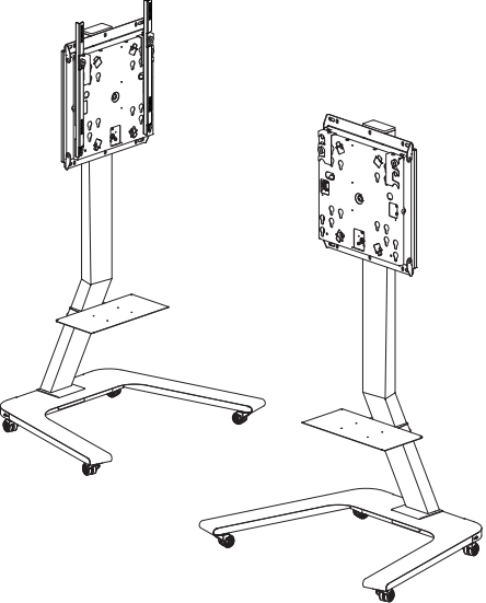 HAGOR WM55H ST SA Flip II Mobile Stand System-PRODUCT