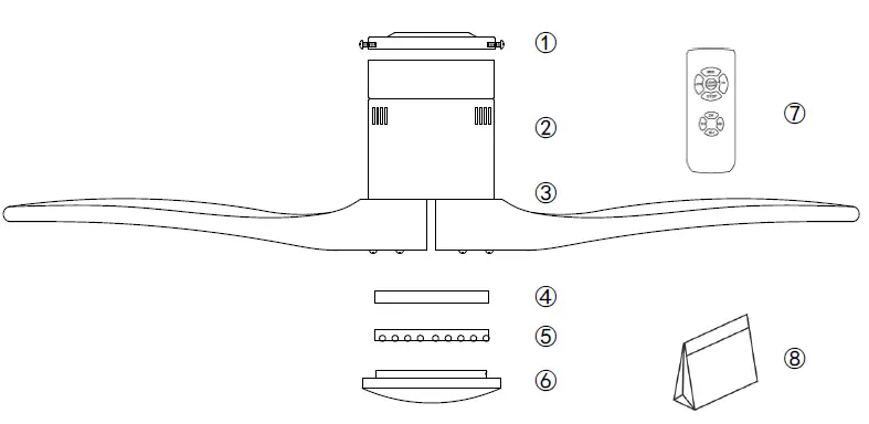 ANTOINE-CFL-1061-Ceiling-Fan-with-Light-fig-2