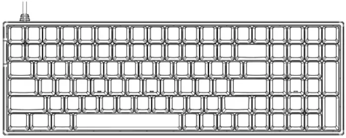 Camiysn STAR100 Wired Mechanical Gaming Keyboard - Cover