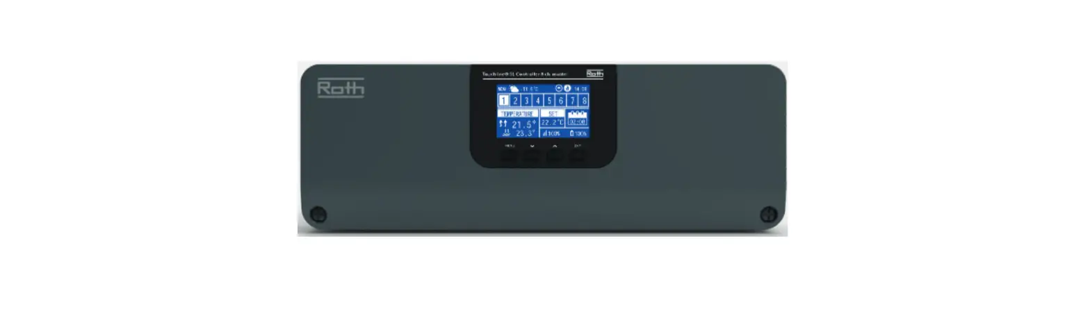 Roth Touchline Sl 8ch Controller Installation Guide