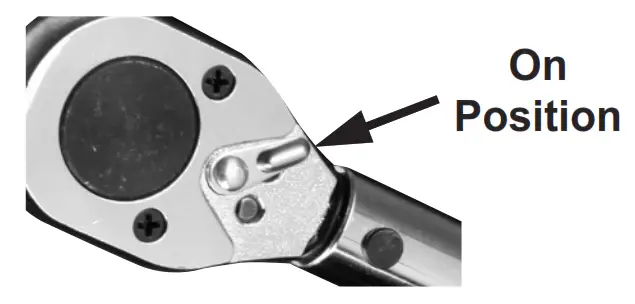 PITTSBURGH 63882 12 Inch Drive Click Type Torque Wrench - Position