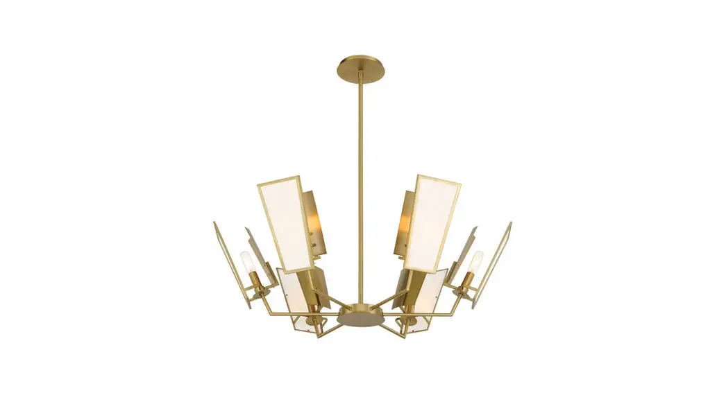 Minka Lavery 2676-695 Ricochet 6-light Soft Brass Contemporary Chandelier Instruction Manual Minka Lavery 2676-695 Ricochet 6-light Soft Brass Contemporary Chandelier Instruction Manual