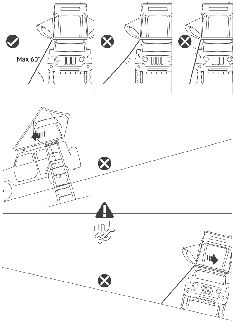 VICKYWOOD CUMARU 135 Aluminum Hard Shell Tent - Assembly 1
