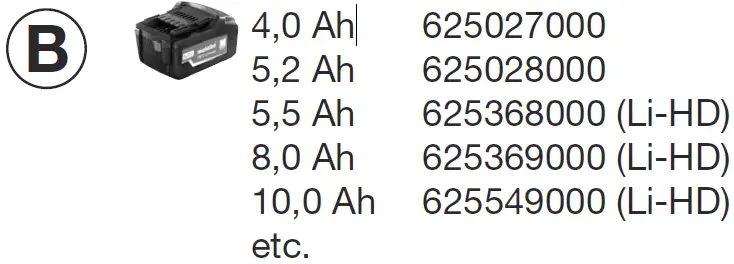 metabo W 18 7-115 Cordless Angle Grinder 10