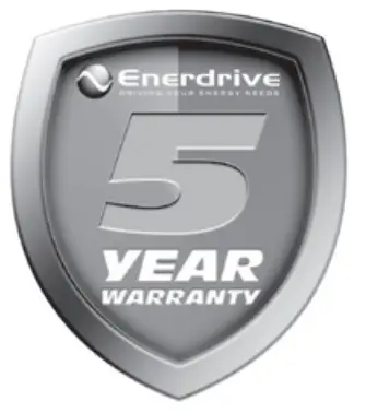 5 Year Warranty