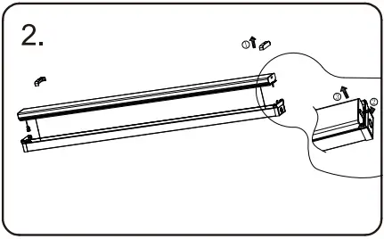 HALCYON LED441 LED Batten Light A2