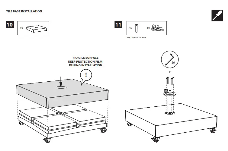 UMBROSA Modern Offset Umbrella - fig 12