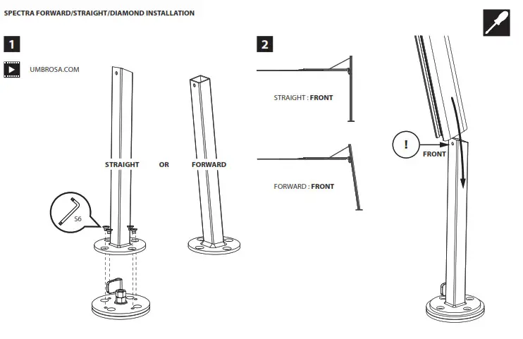 UMBROSA Modern Offset Umbrella - fig 25