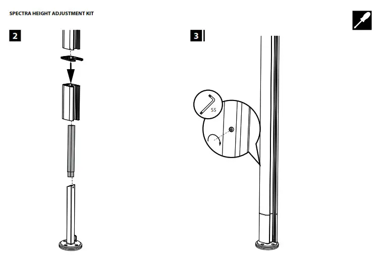 UMBROSA Modern Offset Umbrella - fig 40