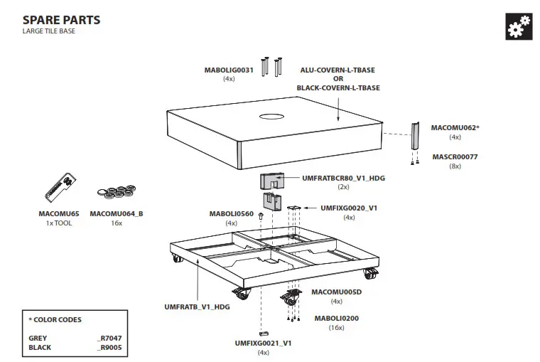 UMBROSA Modern Offset Umbrella - fig 54