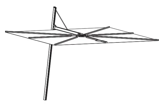 UMBROSA Modern Offset Umbrella