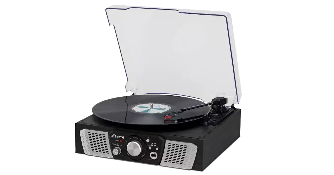 Victor Vhrp-1100-bk 5-in-1 Turntable System User Guide