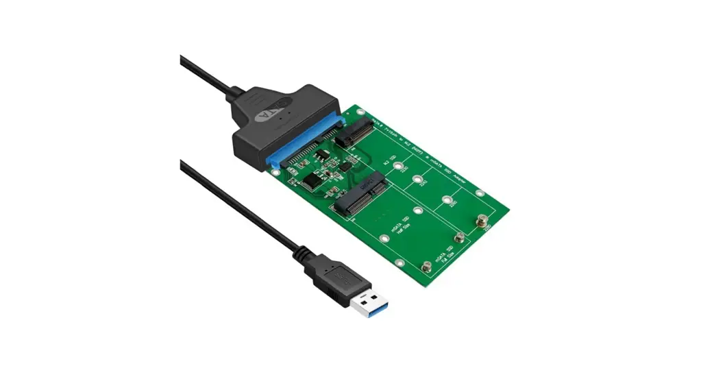 Simplecom Sa221 Usb 3.0 To Msata Plus M.2 2 In 1 Combo Adapter User Manual
