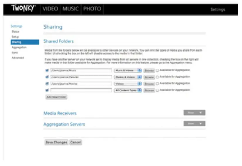 fetch Mighty My Media Hub - Twonky 10