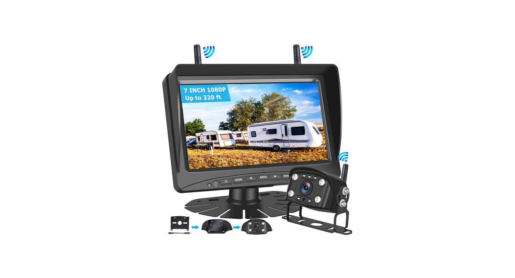 Kobanoica Swd-vk-cx77 Wireless Backup Camera System User Manual