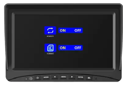 KOBANOICA SWD-VK-CX77 Wireless Backup Camera System - Setting8