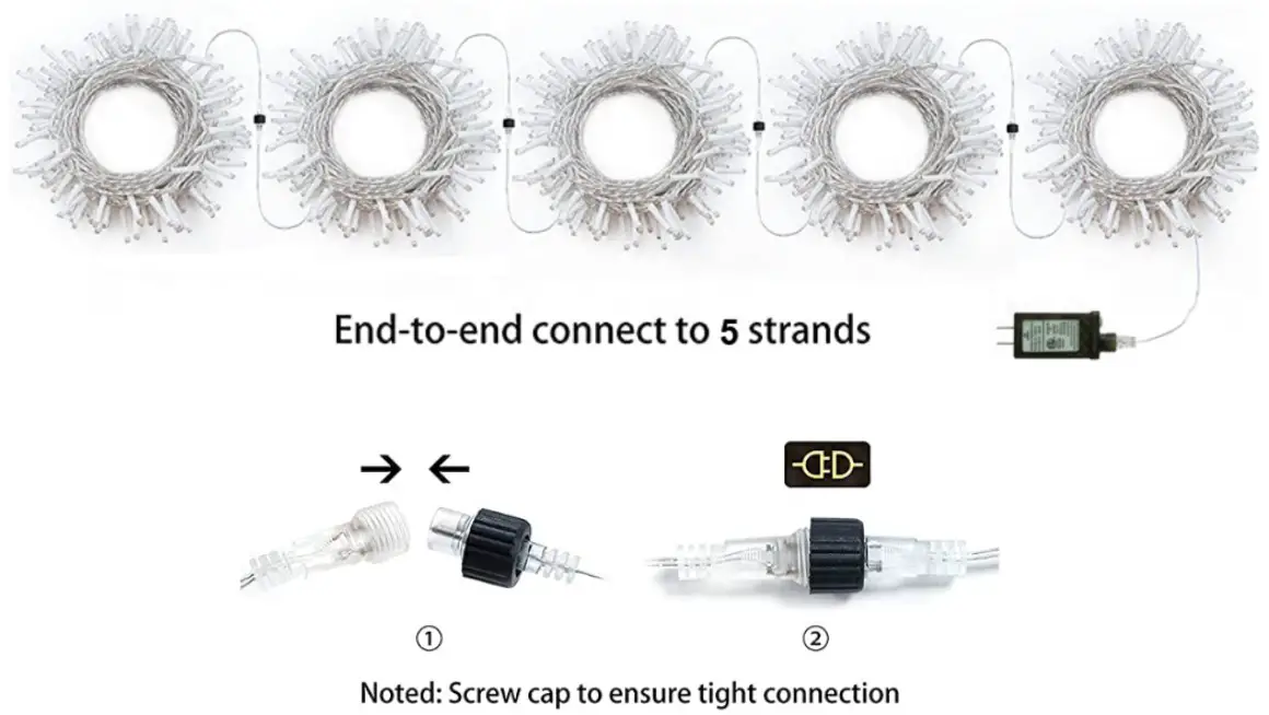 BPAZVUH B09XMWBQWX Low Voltage 200 LED String Light - fig 2