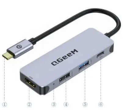 QGeeM-FR-TZW-ZS21-4-in-1-USB-C-to-HDMI-Adapter-Fig-1