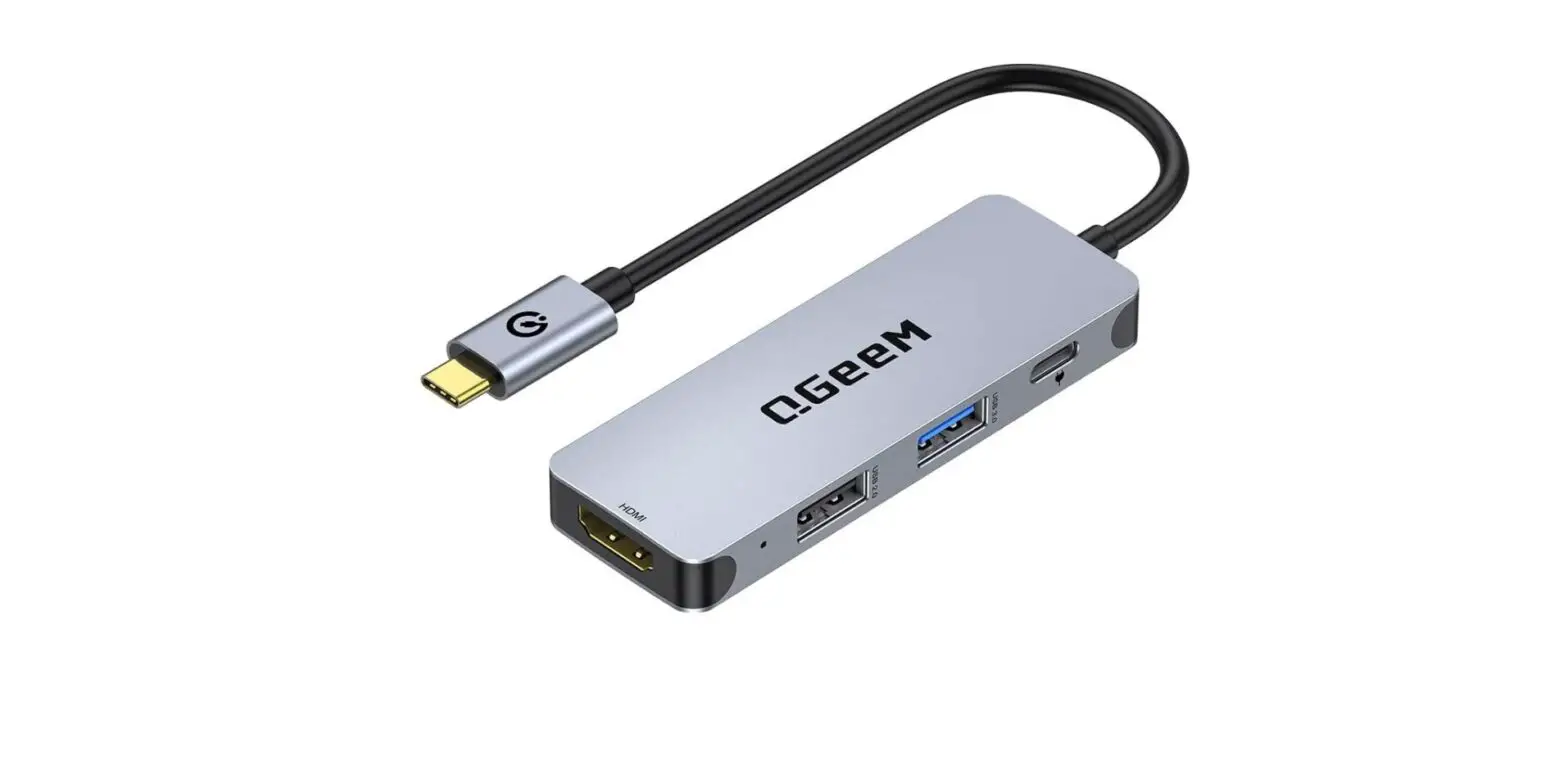 Qgeem Fr-tzw-zs21 4-in-1 Usb C To Hdmi Adapter User Manual