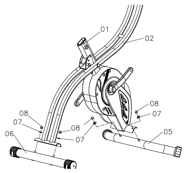 DUKEFITNESS-XB40-Exercise-Bike-04