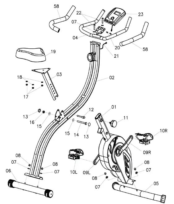 DUKEFITNESS-XB40-Exercise-Bike-16