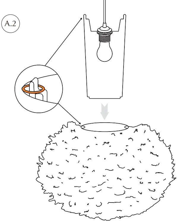 UMAGE Eos Large Floor Lamp - ASSEMBLY 4