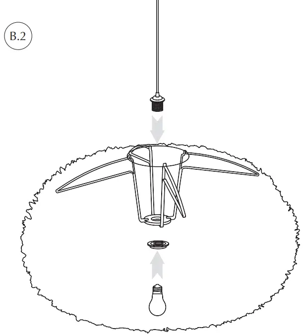UMAGE Eos Large Floor Lamp - ASSEMBLY 8