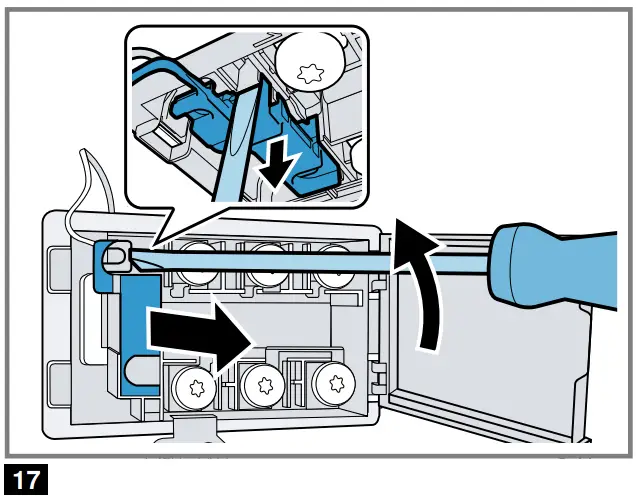 Preparing the mains socket