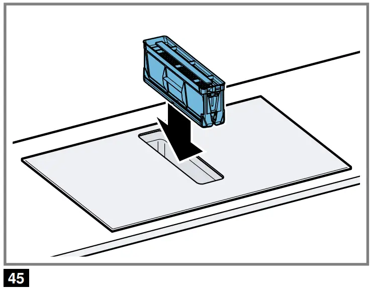 Inserting grease filters