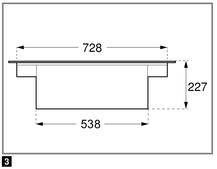 Appliance dimensions