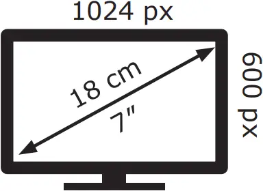 denver MTW-793 Portable DVD Player - Dimensions