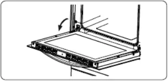 omega OBO650X2 - Removal of the Oven Door 1