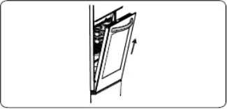 omega OBO650X2 - Removal of the Oven Door 3