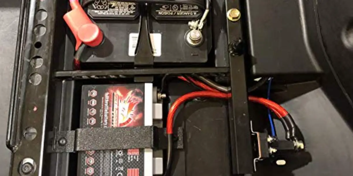 Utv Stereo Polaris Rzr 2nd Battery Kit Instructions