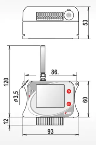 U0843M Dataloggers With Radio Modem 2